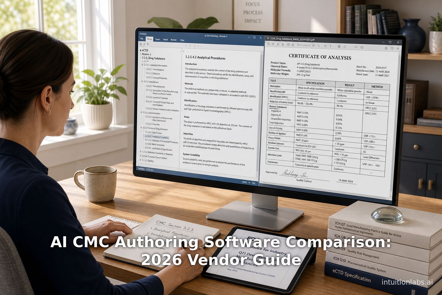 AI CMC Authoring Software Comparison: 2026 Vendor Guide