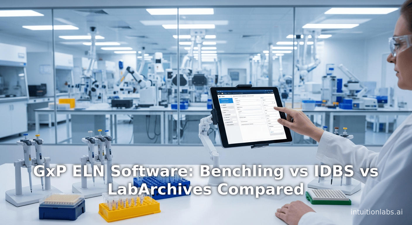 GxP ELN Software: Benchling vs IDBS vs LabArchives Compared