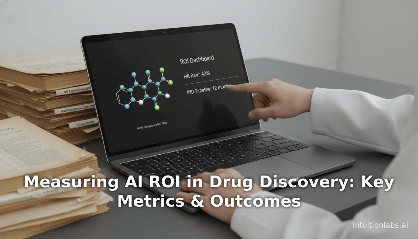 Drug Test Ai1 Code Example Measuring AI ROI in Drug Discovery: Key Metrics & Outcomes | IntuitionLabs