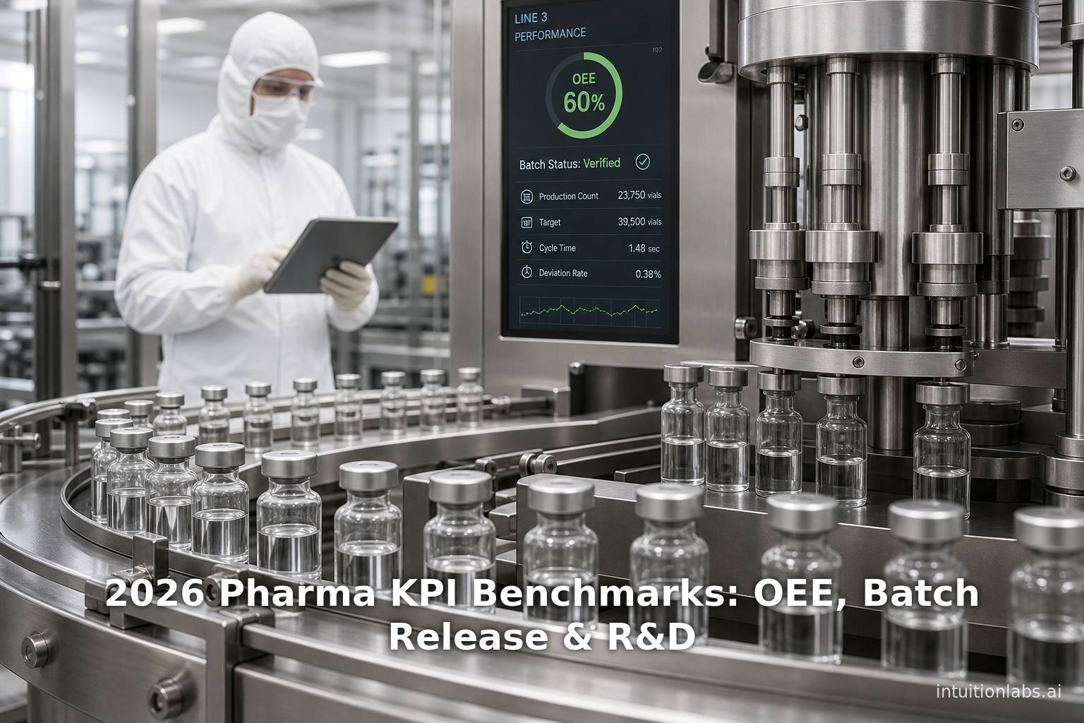 2026 Pharma KPI Benchmarks: OEE, Batch Release & R&D
