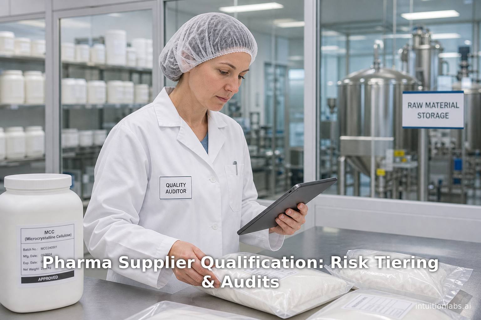 Pharma Supplier Qualification: Risk Tiering & Audits