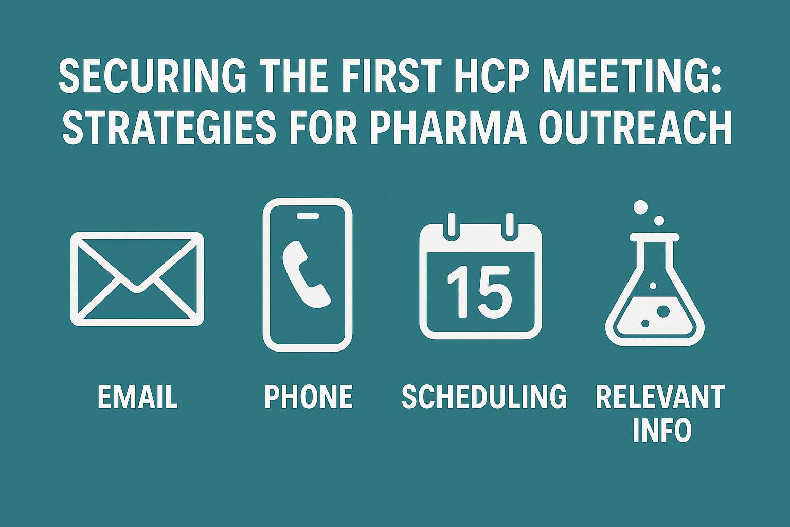 Securing the First HCP Meeting: Strategies for Pharma Outreach