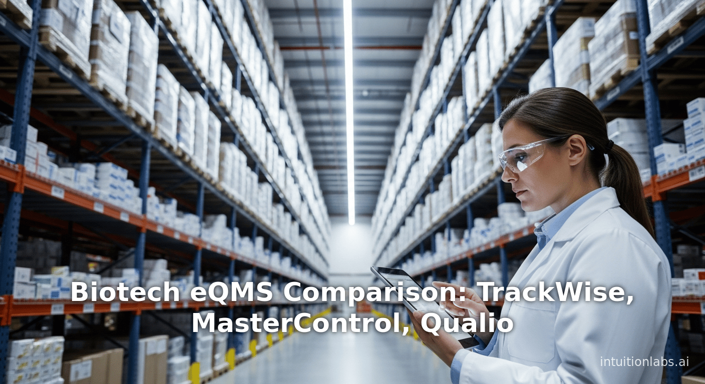 Biotech eQMS Comparison: TrackWise, MasterControl, Qualio