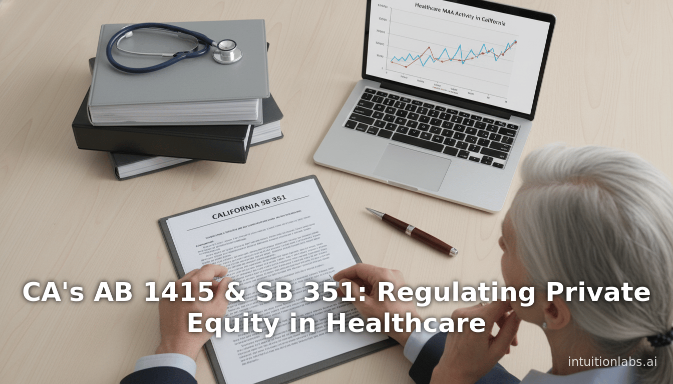 CA's AB 1415 & SB 351: Regulating Private Equity in Healthcare