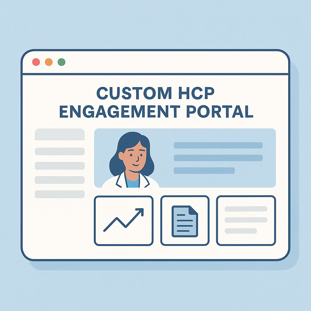 Building a Custom HCP Engagement Portal: A Step-by-Step Guide for Pharma Marketing Teams