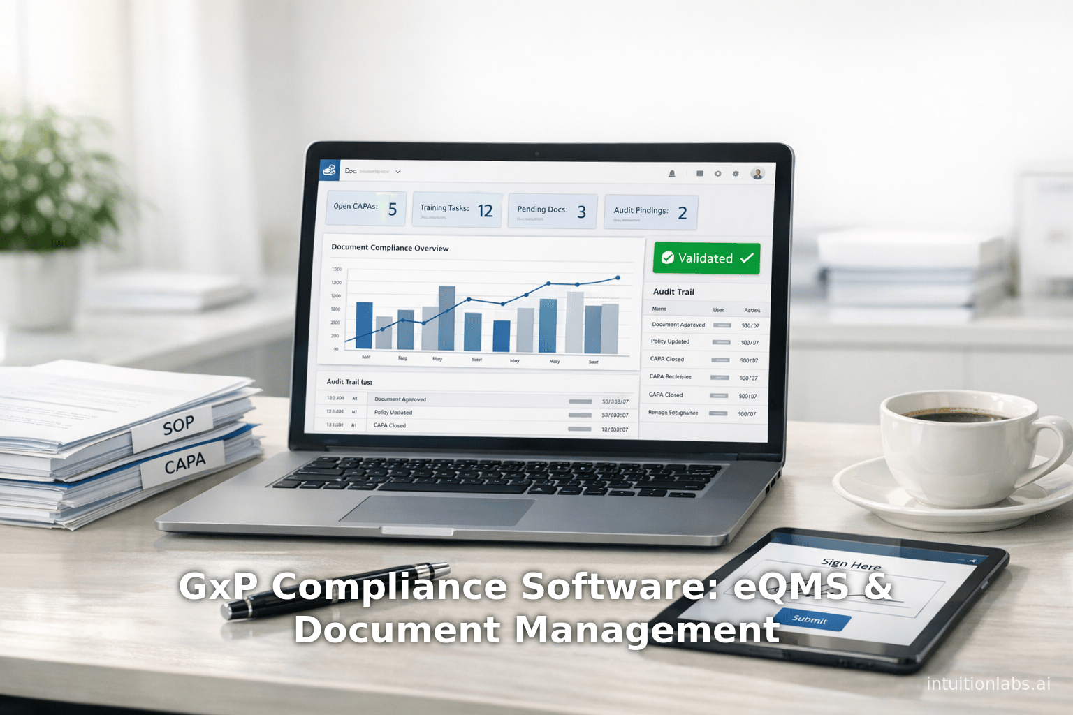 GxP Compliance Software: eQMS & Document Management