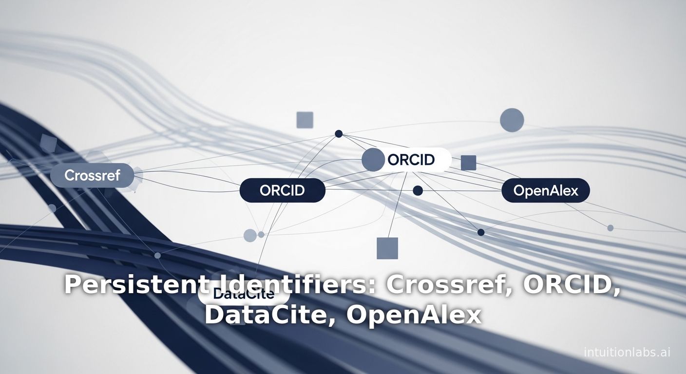 Persistent Identifiers: Crossref, ORCID, DataCite, OpenAlex