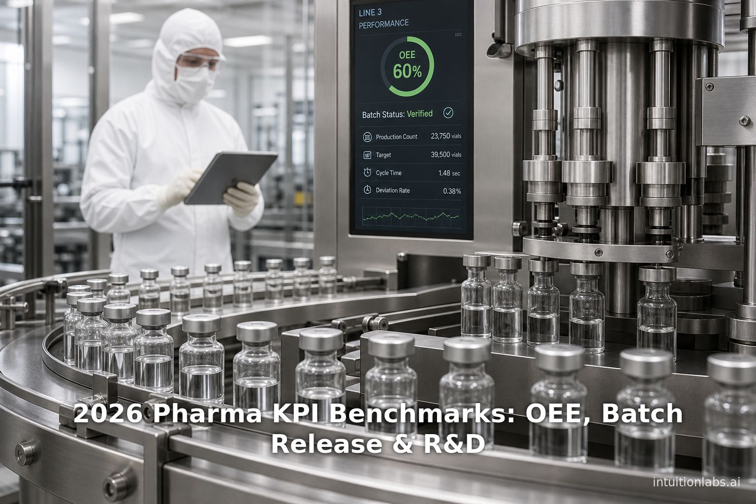 2026 Pharma KPI Benchmarks: OEE, Batch Release & R&D