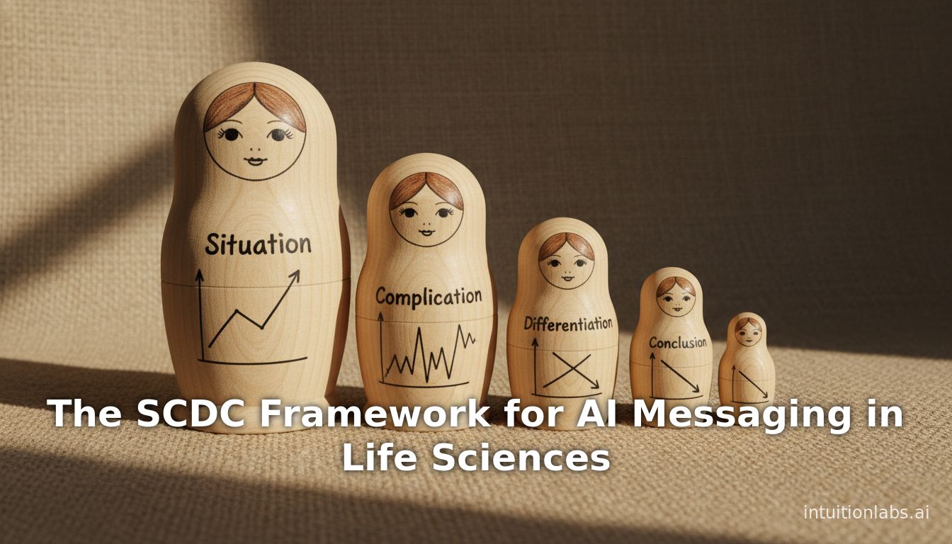 The SCDC Framework for AI Messaging in Life Sciences