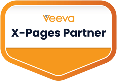 Veeva X-Pages Partner Badge