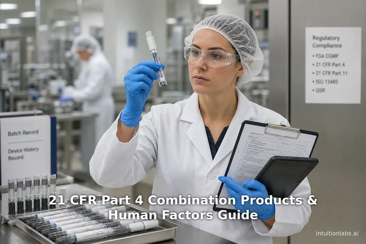 21 CFR Part 4 Combination Products & Human Factors Guide