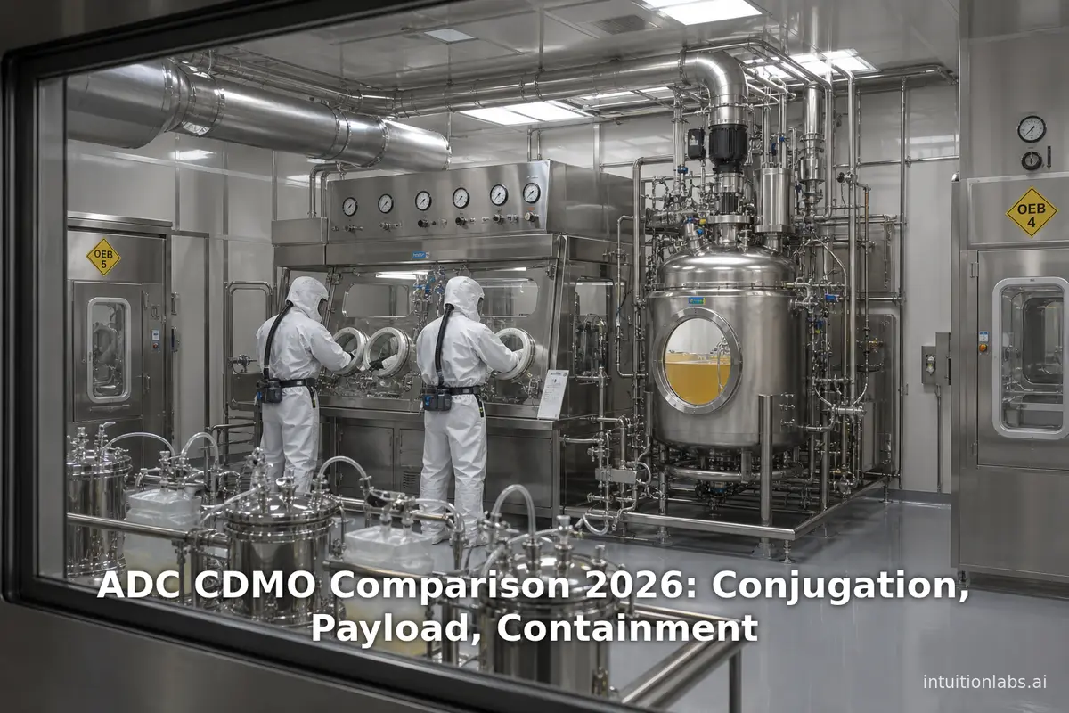 ADC CDMO Comparison 2026: Conjugation, Payload, Containment