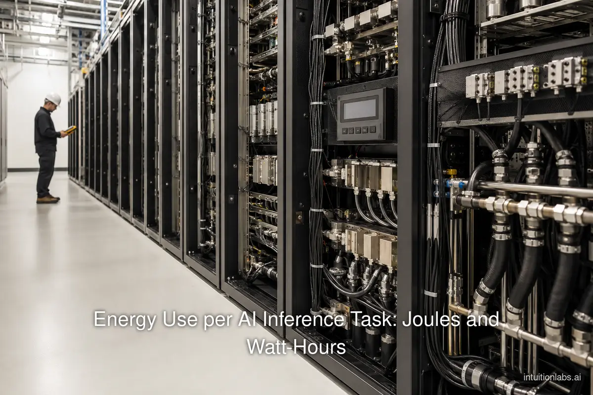 Energy Use per AI Inference Task: Joules and Watt-Hours