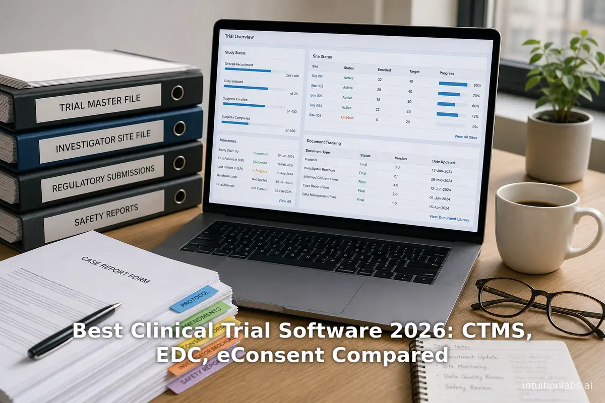 Best Clinical Trial Software 2026: CTMS, EDC, eConsent Compared