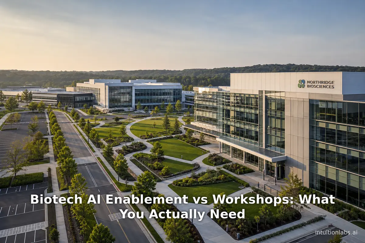 Biotech AI Enablement vs Workshops: What You Actually Need