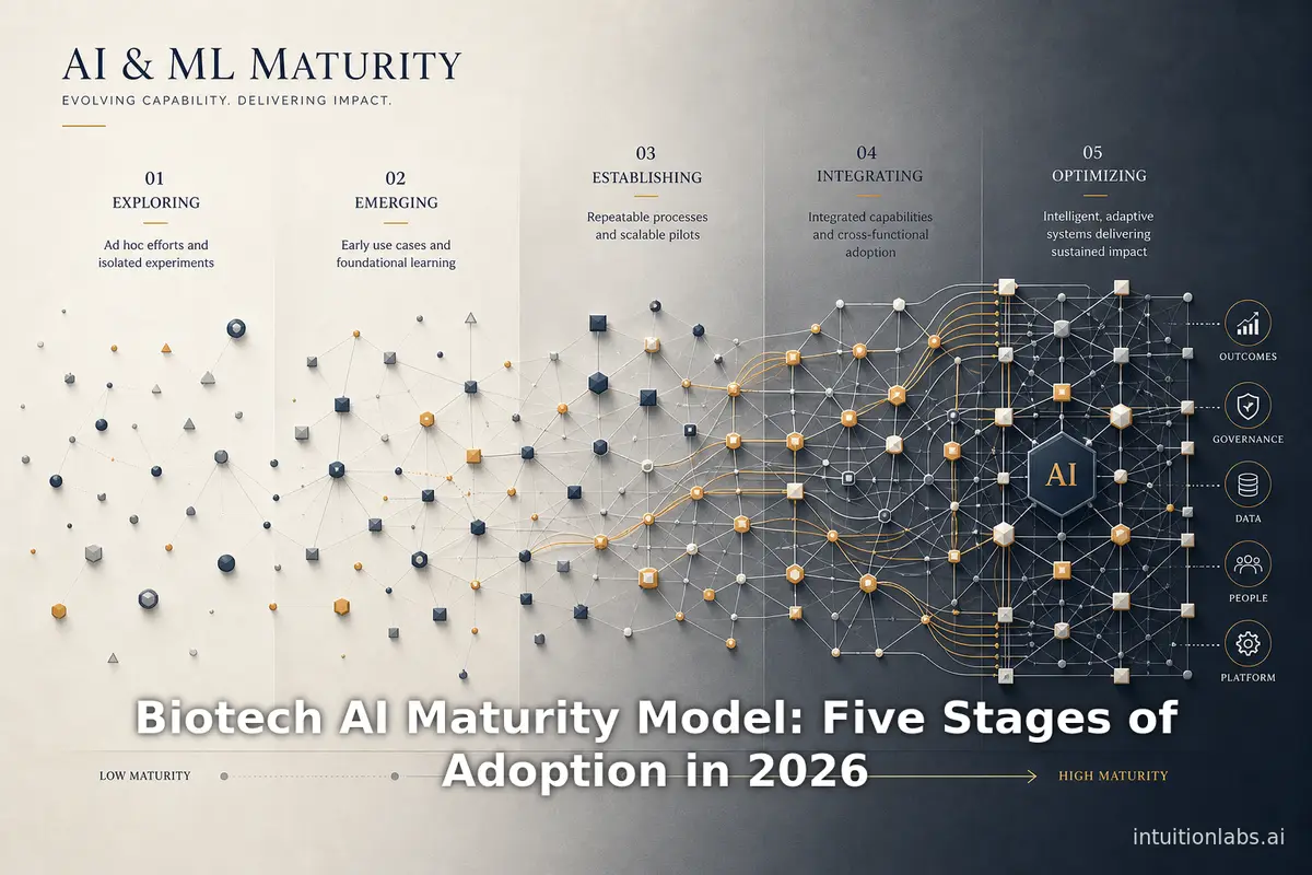 Biotech AI Maturity Model: Five Stages of Adoption in 2026