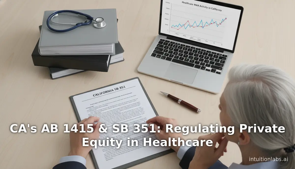 CA's AB 1415 & SB 351: Regulating Private Equity in Healthcare