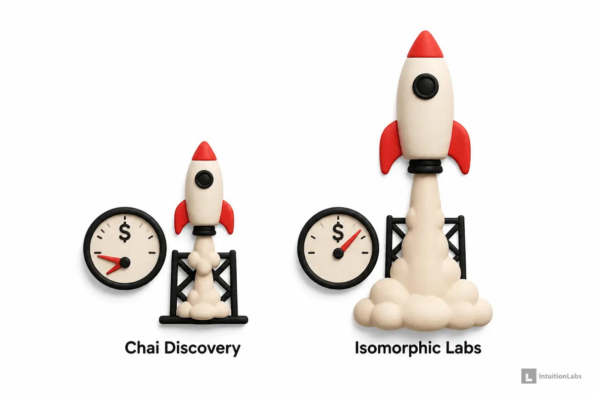 Illustration: Chai Discovery vs. Isomorphic Labs and the Wider Competitive Field