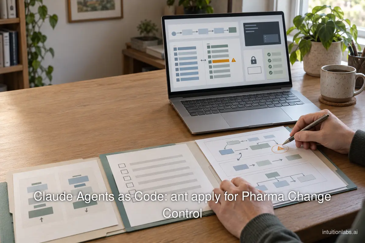 Claude Agents as Code: ant apply for Pharma Change Control