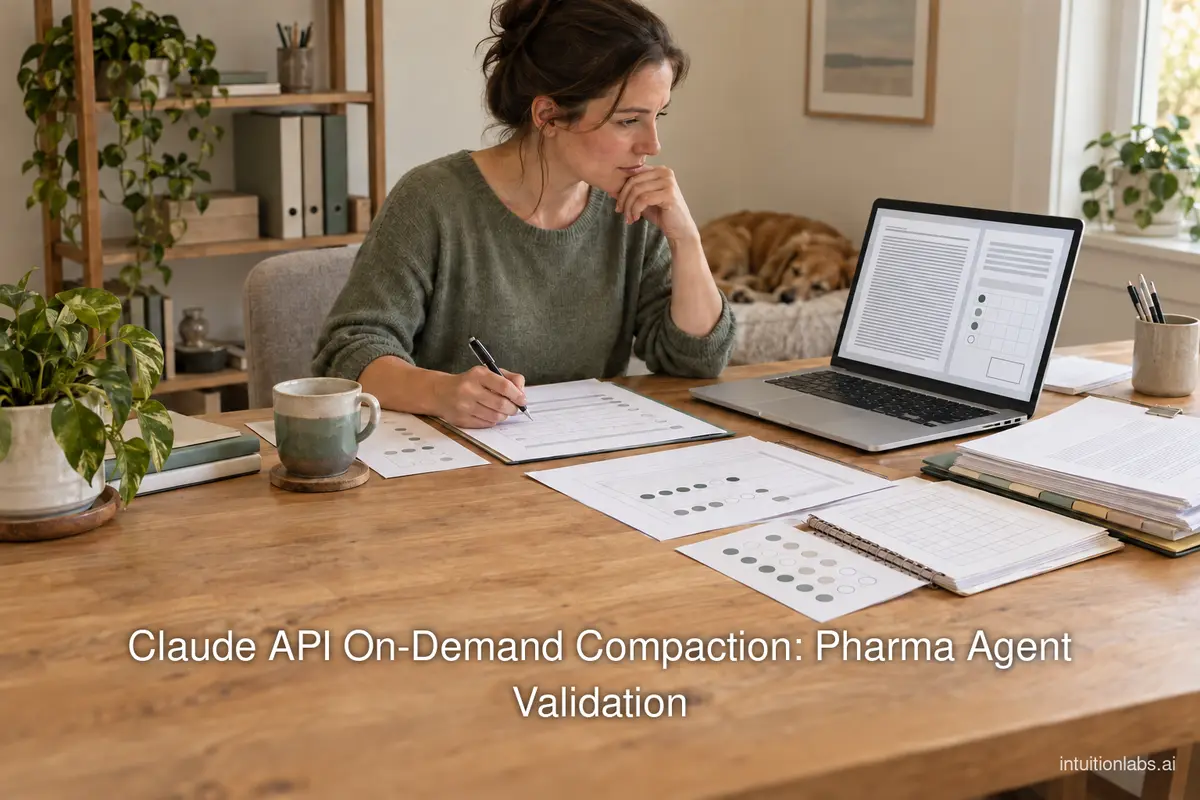 Claude API On-Demand Compaction: Pharma Agent Validation