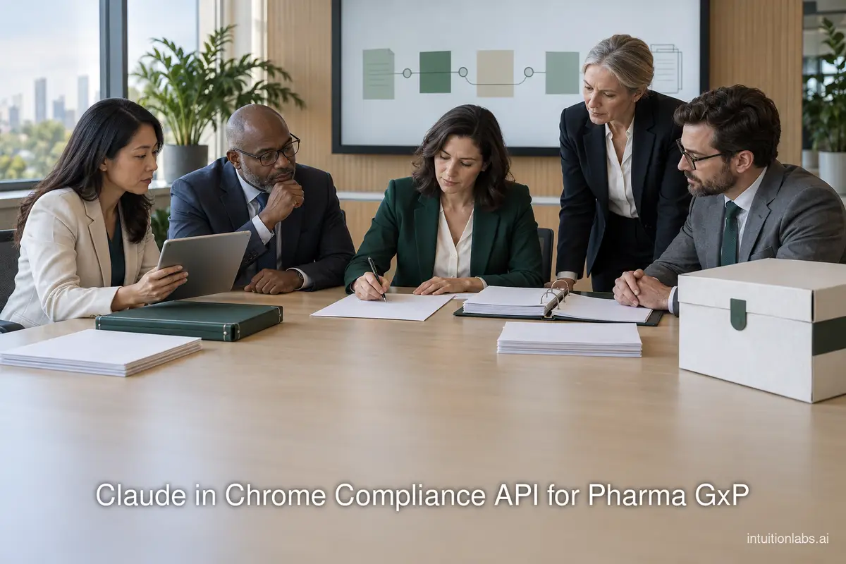 Claude in Chrome Compliance API for Pharma GxP
