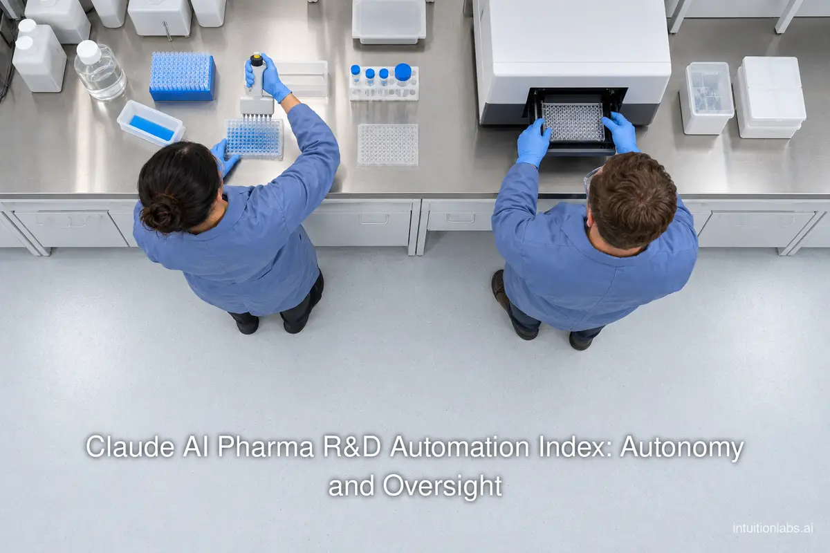 Claude AI Pharma R&D Automation Index: Autonomy and Oversight