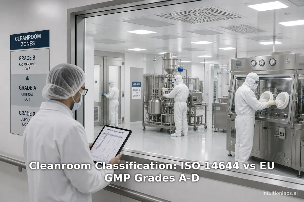 Cleanroom Classification: ISO 14644 vs EU GMP Grades A-D