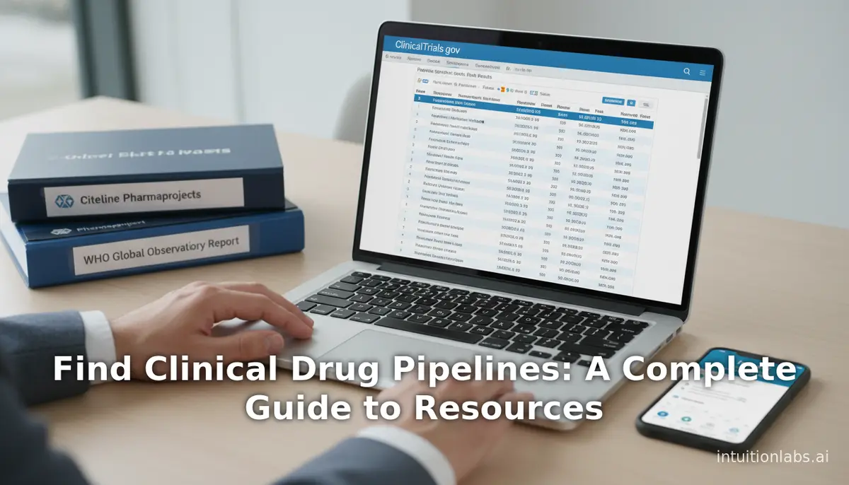 Find Clinical Drug Pipelines: A Complete Guide to Resources