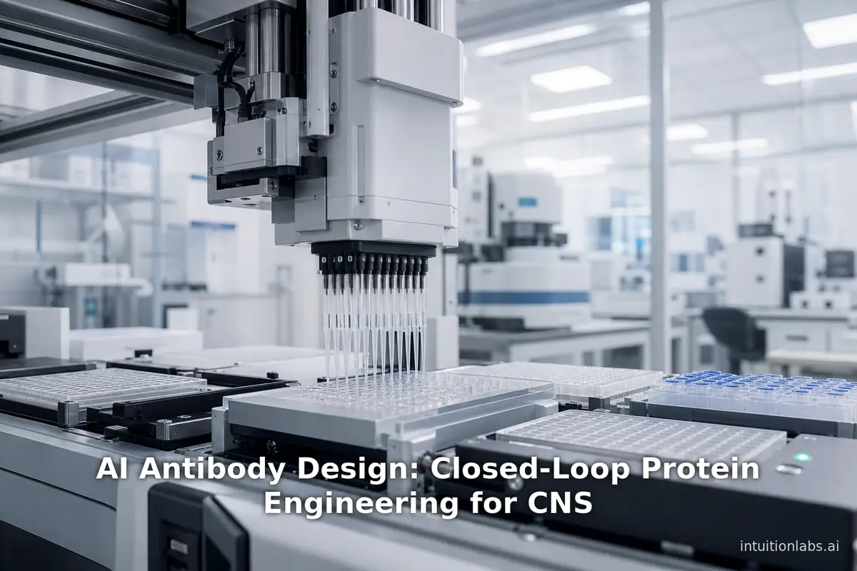 AI Antibody Design: Closed-Loop Protein Engineering for CNS