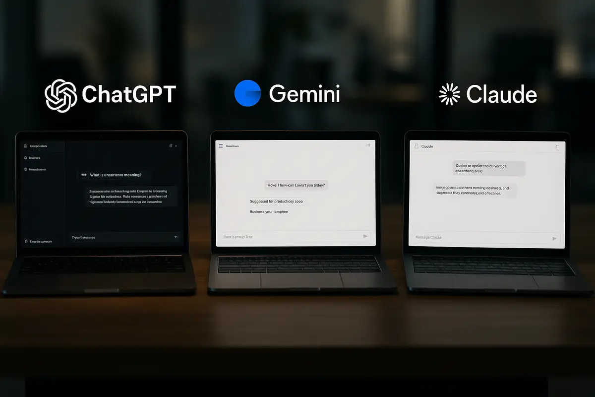 Comparing Conversational AI Tool User Interfaces 2025