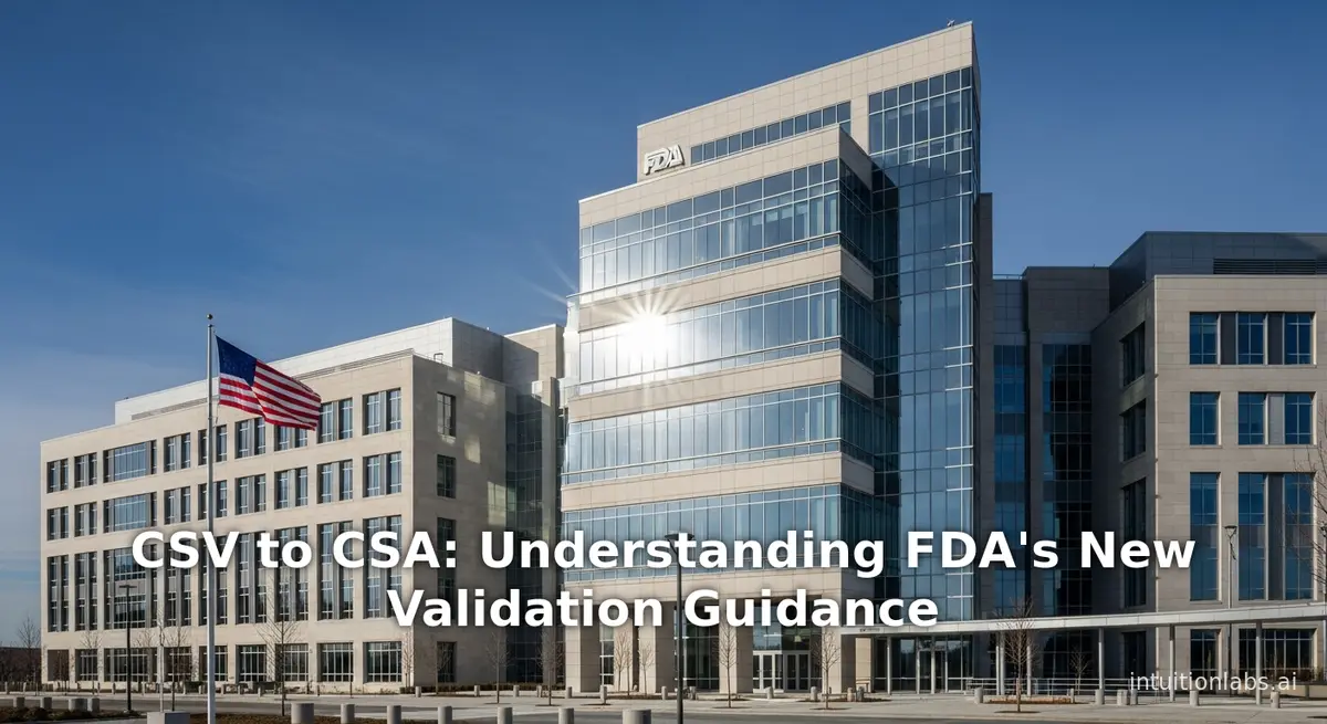 CSV to CSA: Understanding FDA's New Validation Guidance