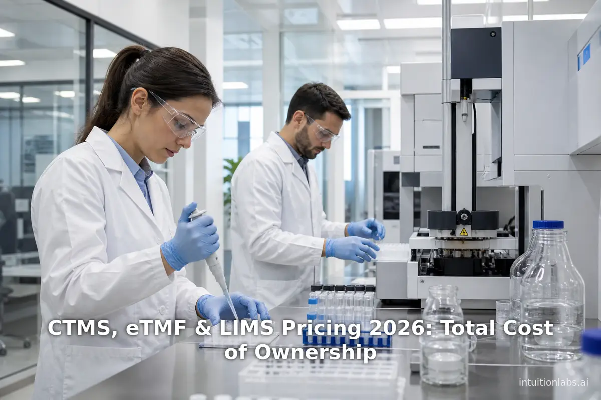 CTMS, eTMF & LIMS Pricing 2026: Total Cost of Ownership