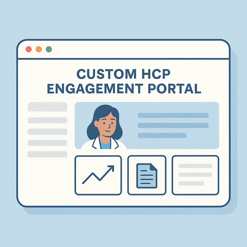 Building a Custom HCP Engagement Portal: A Step-by-Step Guide for Pharma Marketing Teams