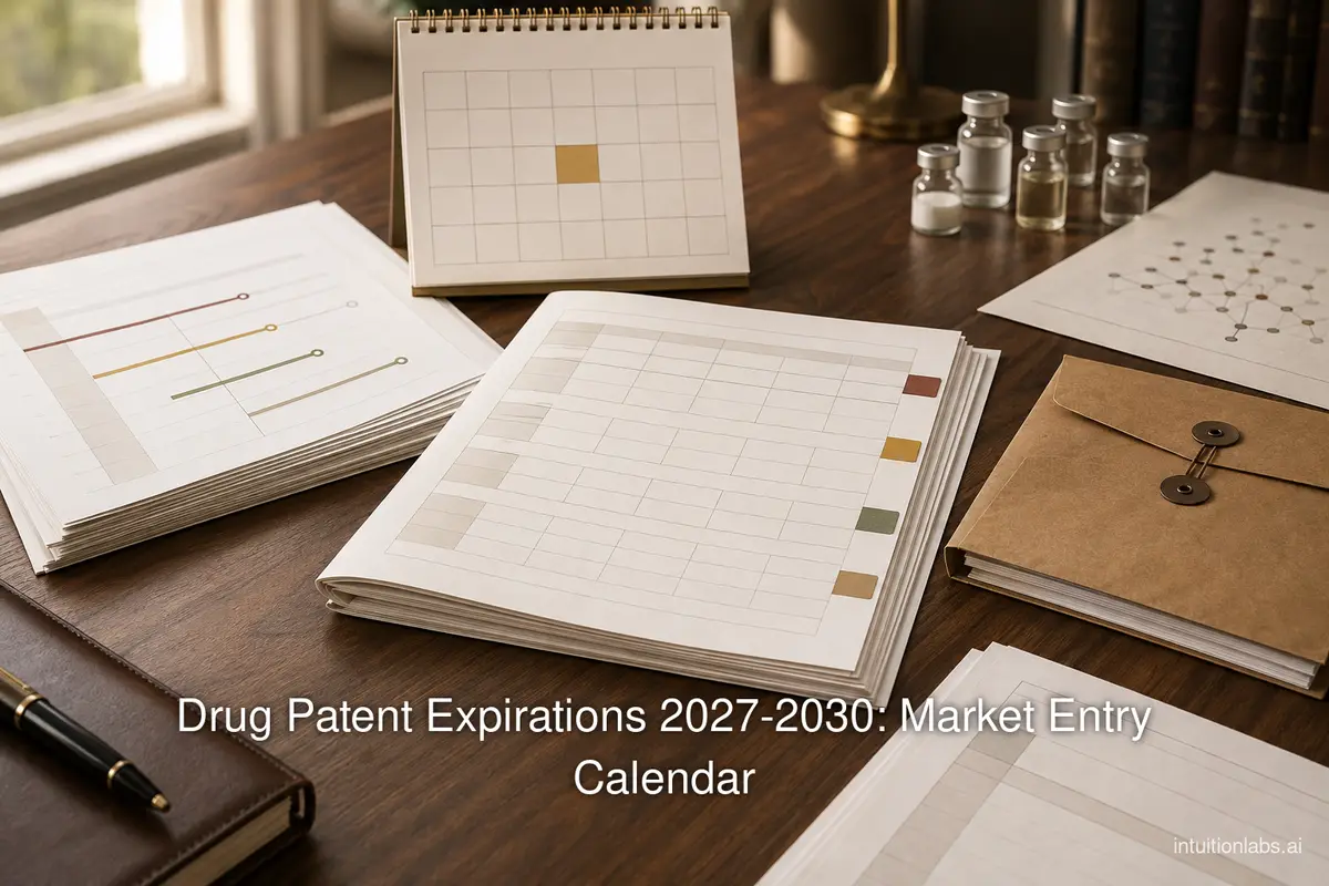 Drug Patent Expirations 2027-2030: Market Entry Calendar