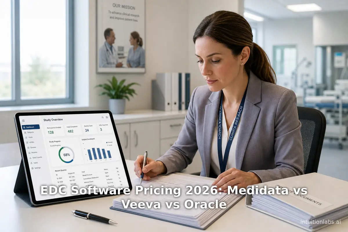 EDC Software Pricing 2026: Medidata vs Veeva vs Oracle