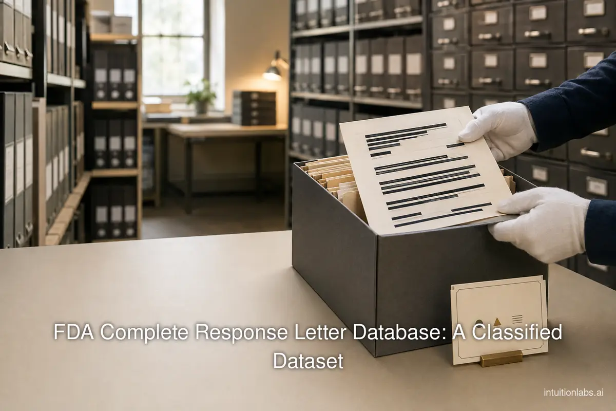FDA Complete Response Letter Database: A Classified Dataset