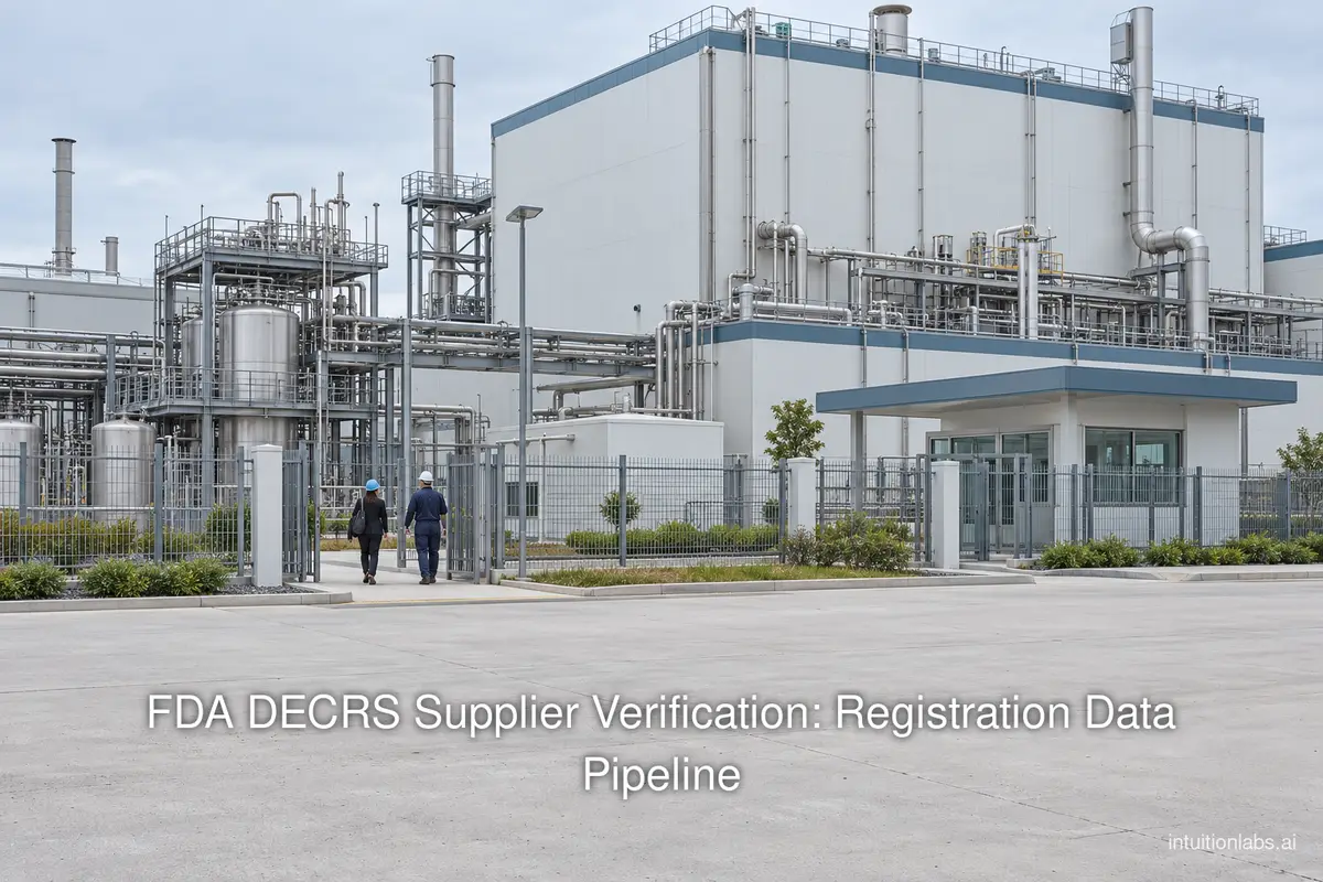 FDA DECRS Supplier Verification: Registration Data Pipeline