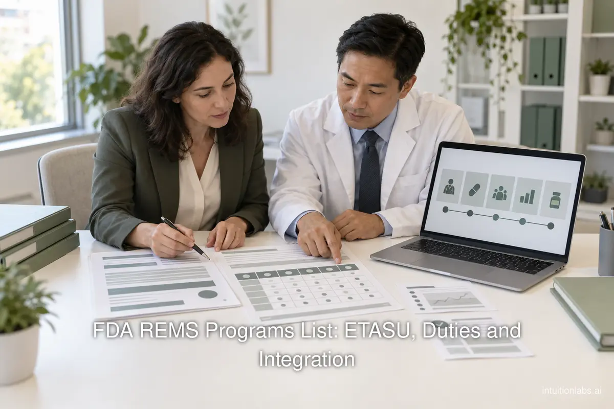FDA REMS Programs List: ETASU, Duties and Integration