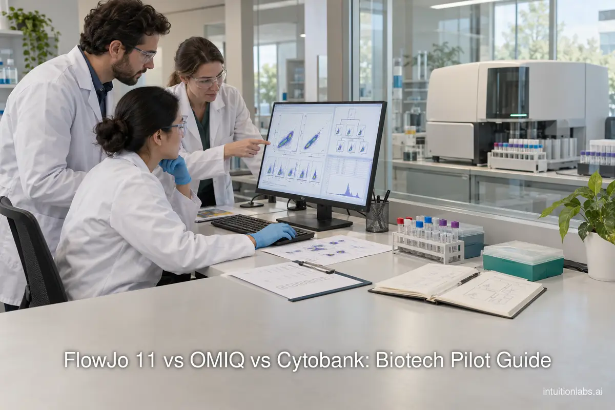FlowJo 11 vs OMIQ vs Cytobank: Biotech Pilot Guide