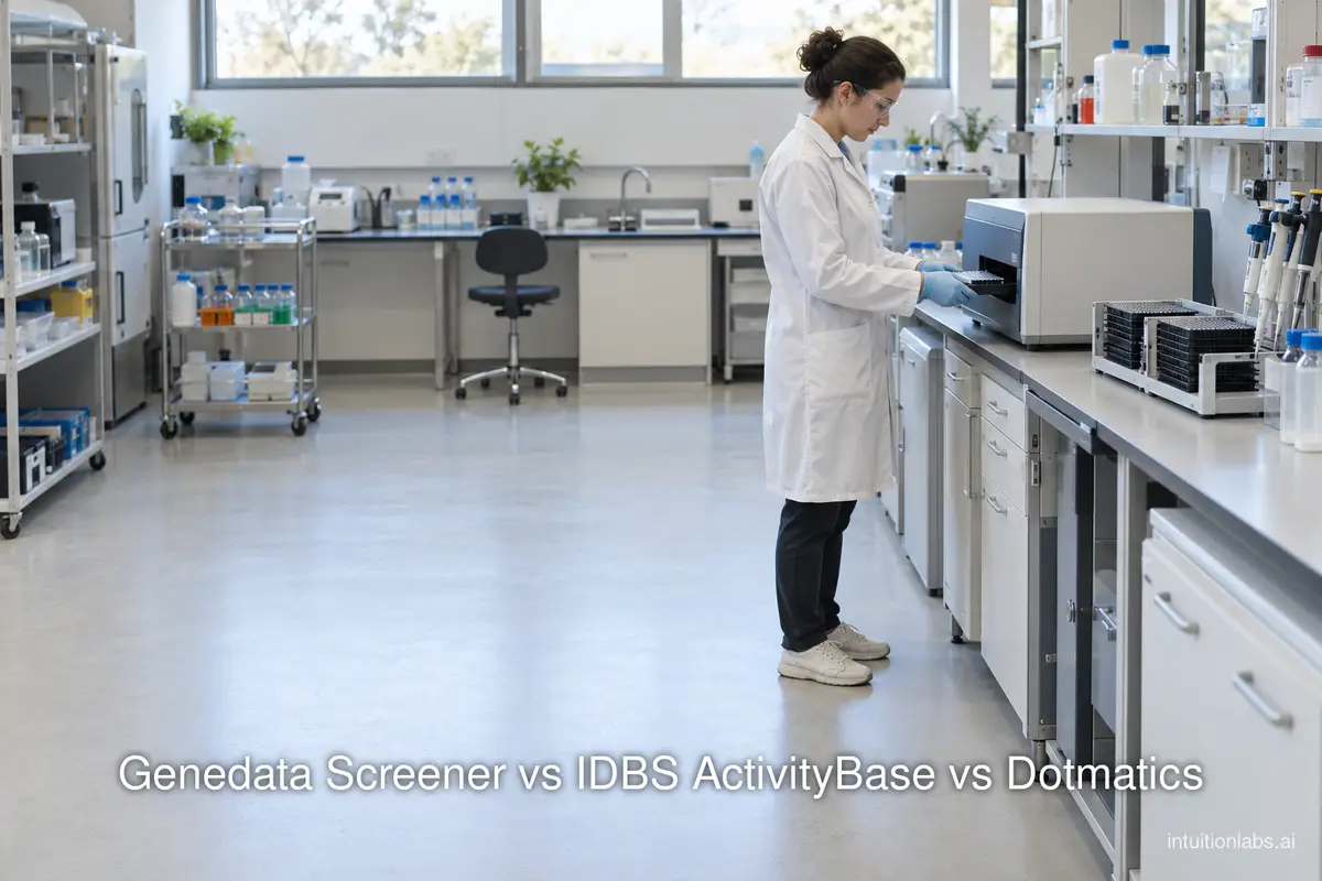 Genedata Screener vs IDBS ActivityBase vs Dotmatics