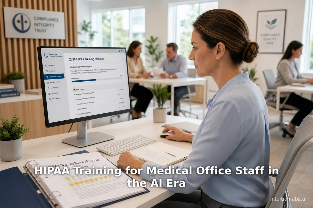 HIPAA Training for Medical Office Staff in the AI Era