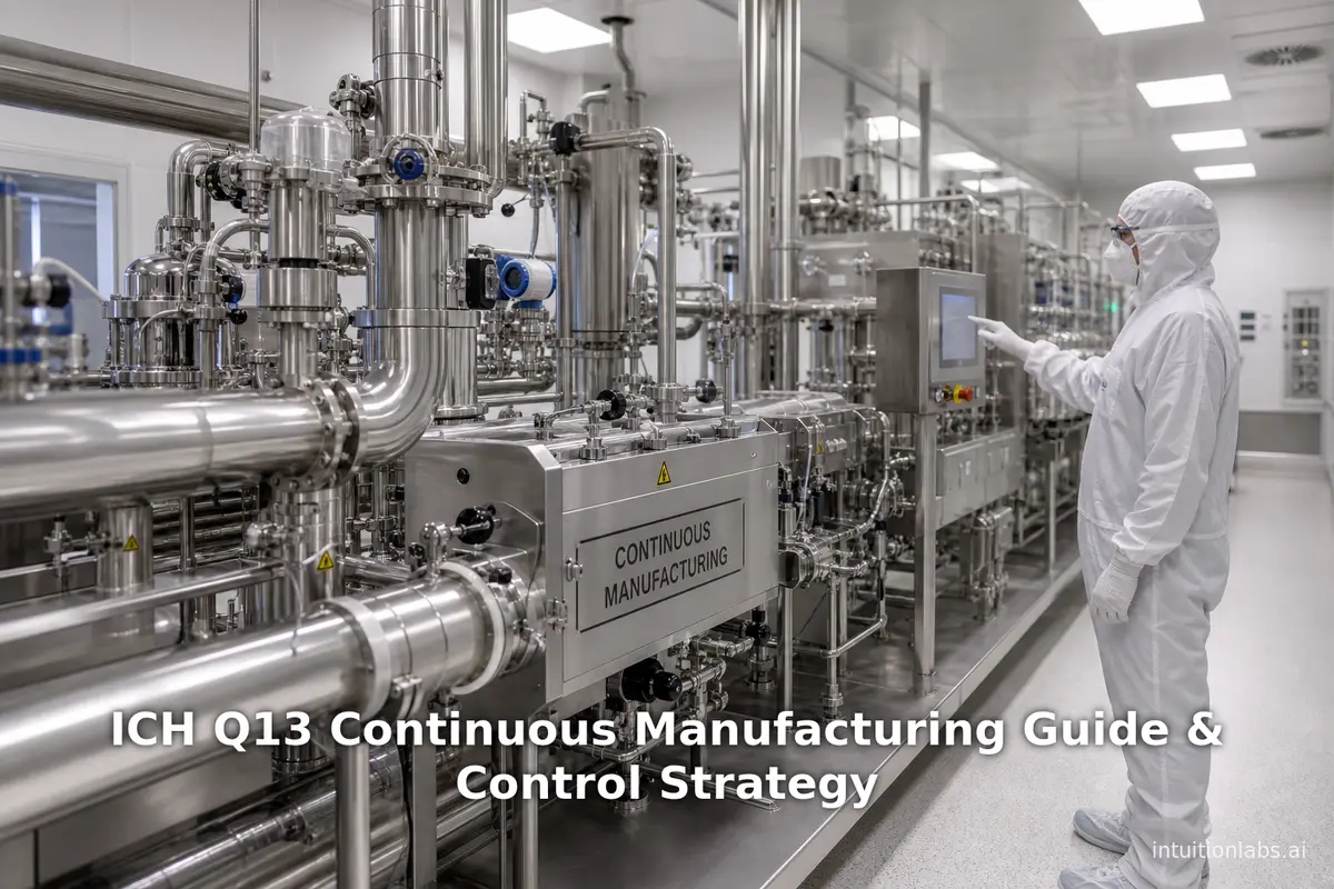 ICH Q13 Continuous Manufacturing Guide & Control Strategy