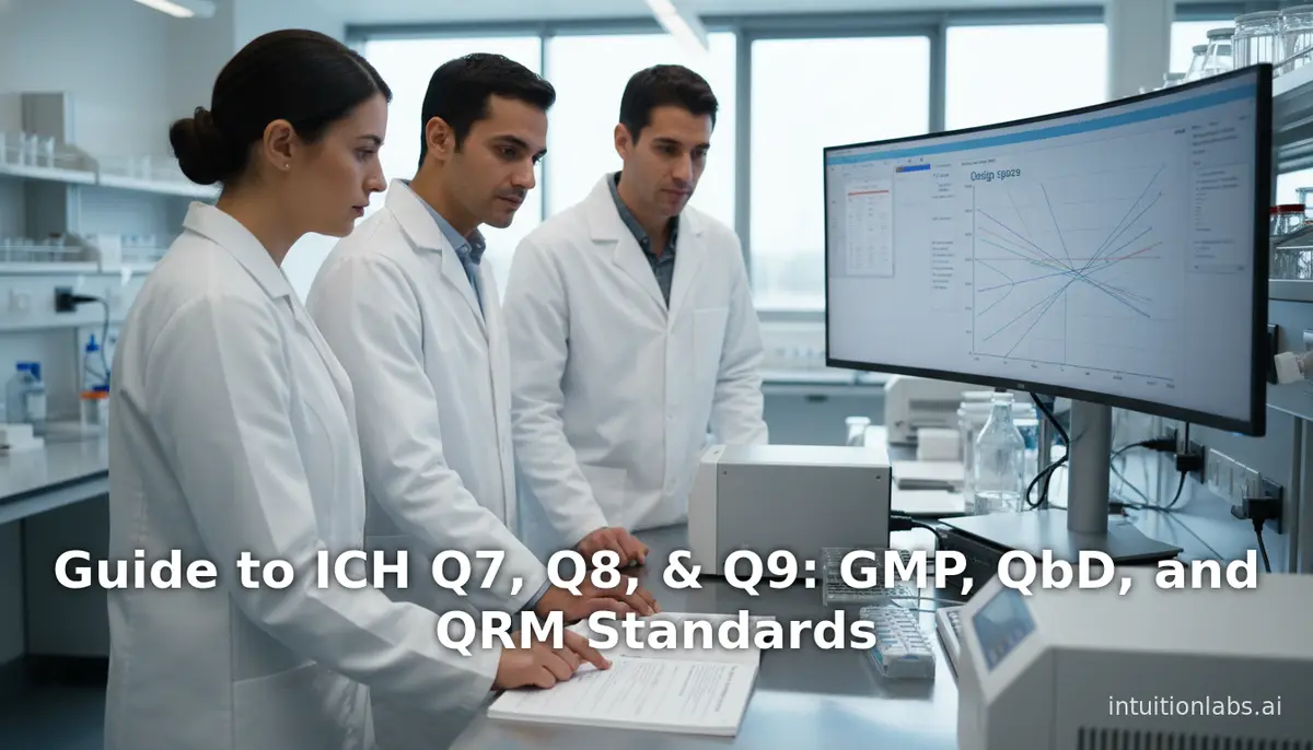 Guide to ICH Q7, Q8, & Q9: GMP, QbD, and QRM Standards