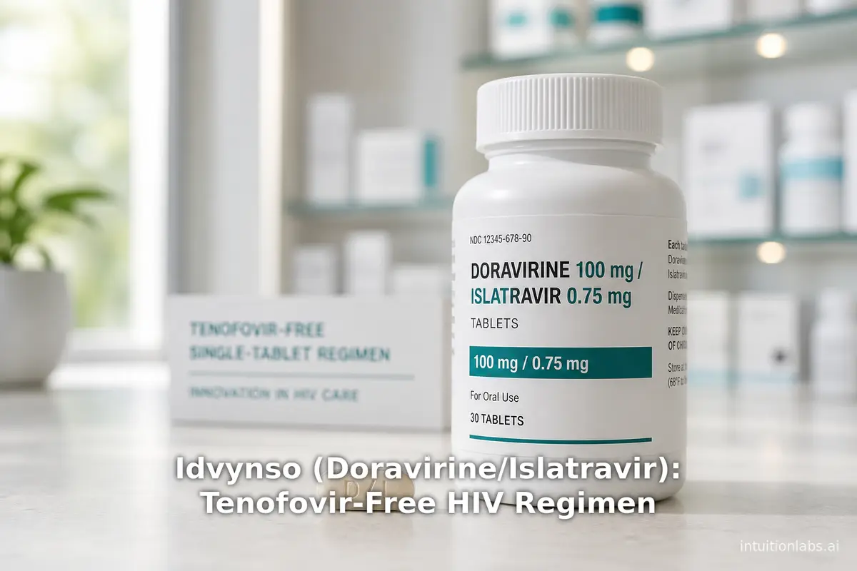 Idvynso (Doravirine/Islatravir): Tenofovir-Free HIV Regimen