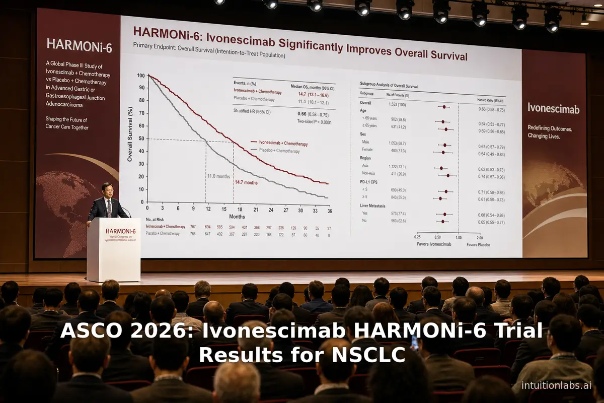 ASCO 2026: Ivonescimab HARMONi-6 Trial Results for NSCLC
