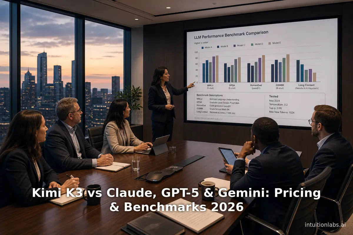 Kimi K3 vs Claude, GPT-5 & Gemini: Pricing & Benchmarks 2026