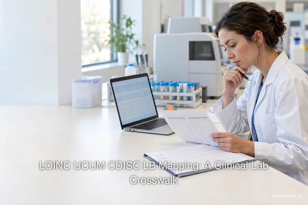 LOINC UCUM CDISC LB Mapping: A Clinical Lab Crosswalk