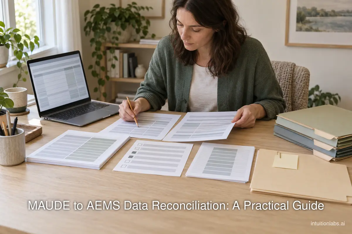 MAUDE to AEMS Data Reconciliation: A Practical Guide