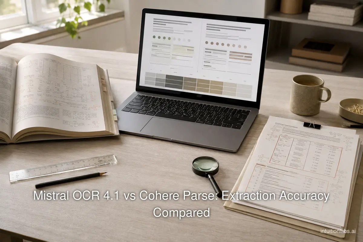 Mistral OCR 4.1 vs Cohere Parse: Extraction Accuracy Compared