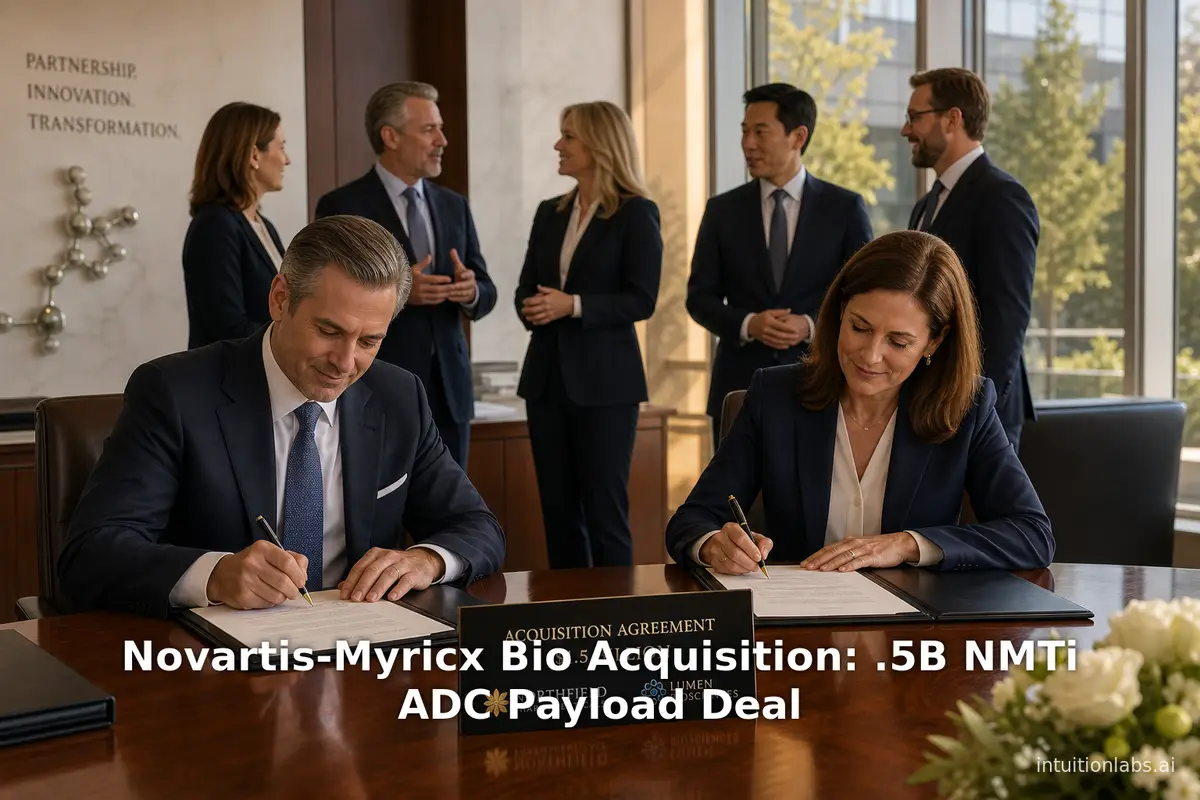 Novartis-Myricx Bio Acquisition: $1.5B NMTi ADC Payload Deal